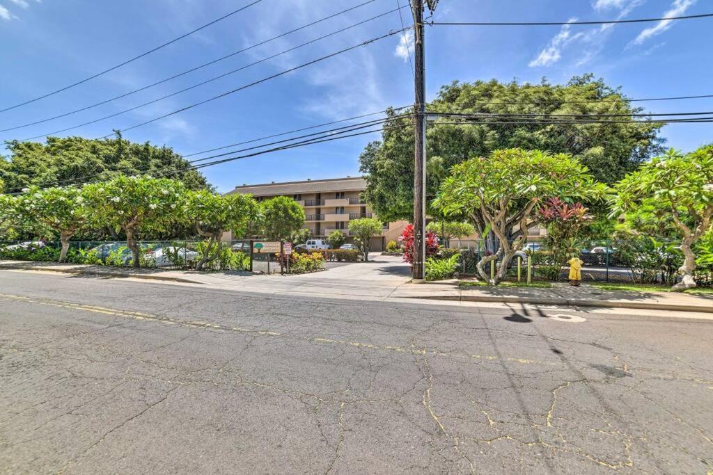 Stunning Maui Direct Ocean Front On The Beach, Walk To Beach From Condo, Watch Turtles, Whales, Ac In All Rooms Ocean View Pool And Spa Wailuku المظهر الخارجي الصورة